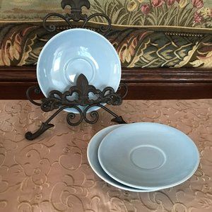 VINTAGE LURAY BLUE PASTEL DISHES